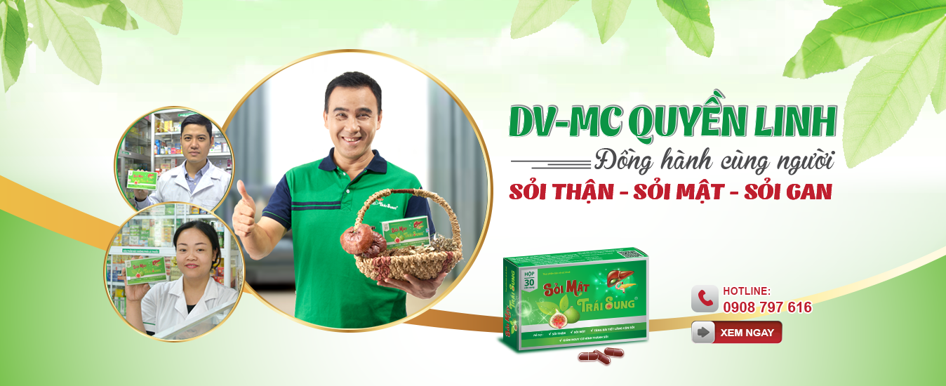 DV-MC Quyền Linh đồng hành cùng người bị sỏi thận, sỏi mật, sỏi gan