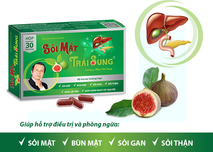 sỏi mật trái sung