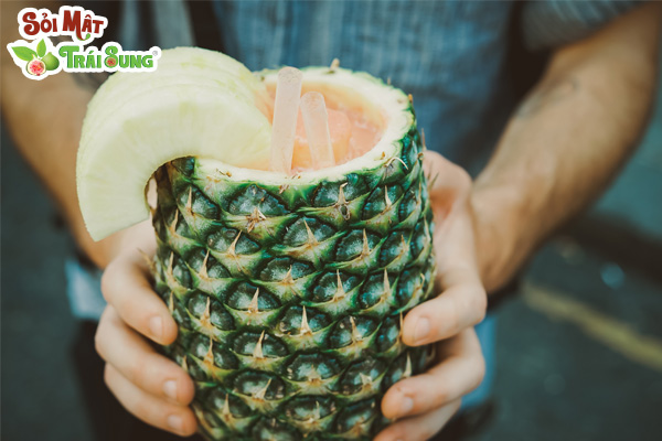 trị sỏi thận bằng quả dứa