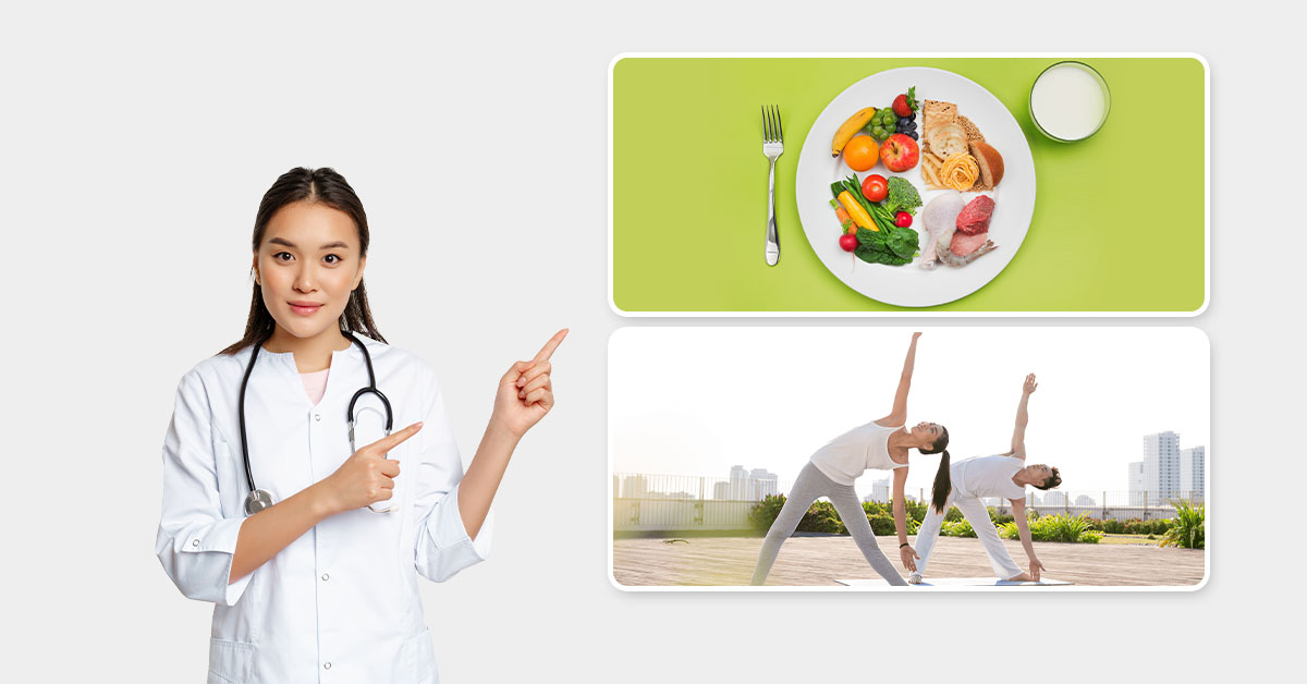 Chế độ ăn uống khoa học và thể dục thể thao hợp lý giúp ngăn ngừa bệnh sỏi gan