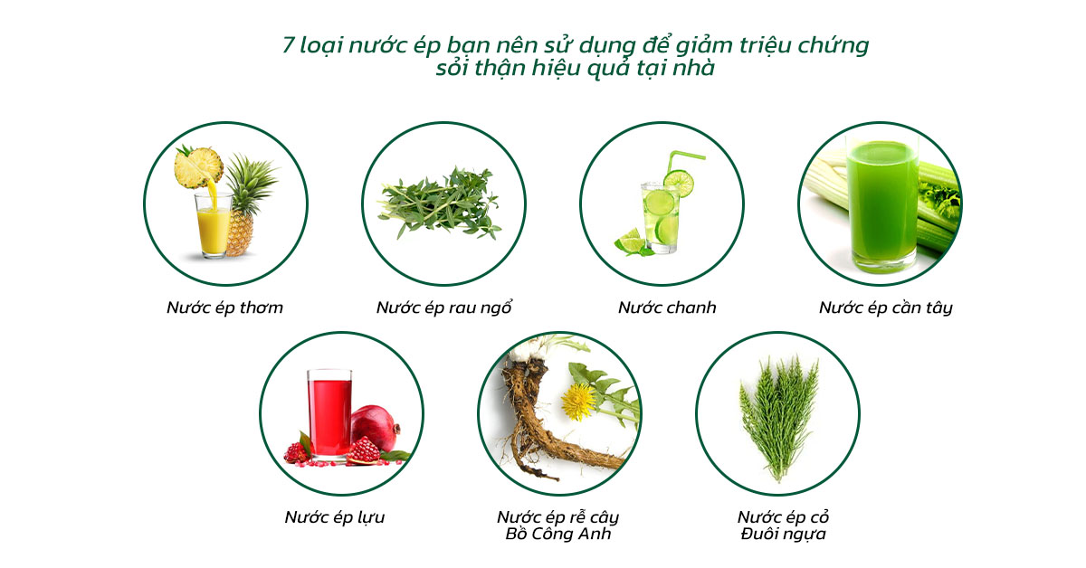 7 cách hạn chế cơn đau  sỏi thận hiệu quả tại nhà