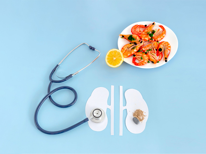 Sỏi thận có ăn được tôm không?