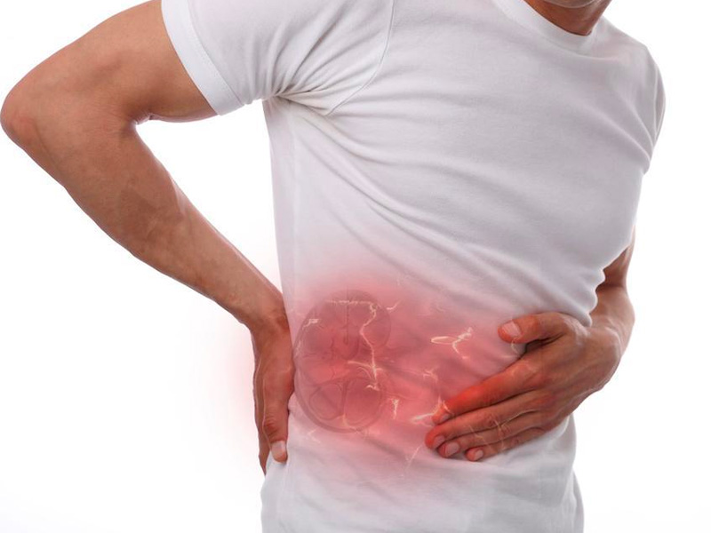 Sỏi thận đau ở vùng nào?