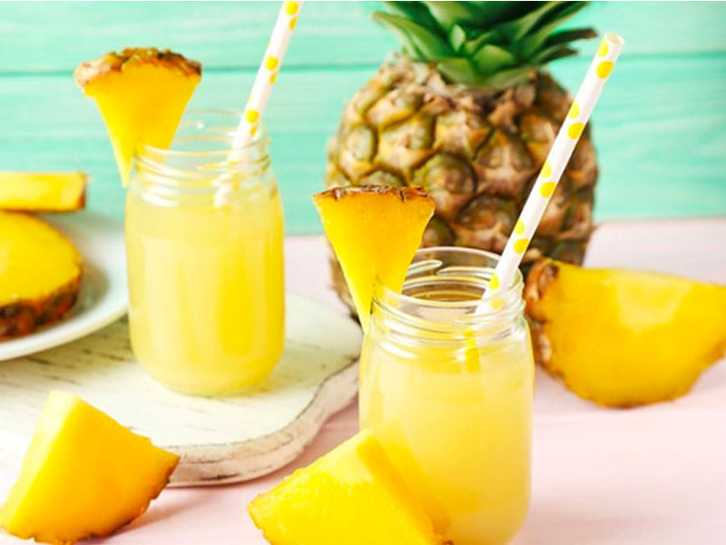 Nước ép thơm chữa bệnh cặn sỏi thận