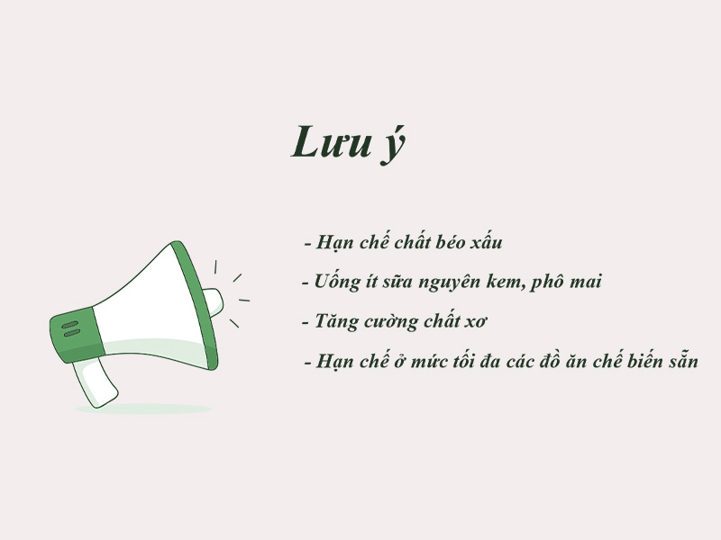 Các loại thực phẩm cần bổ sung sau khi mổ bỏ túi mật