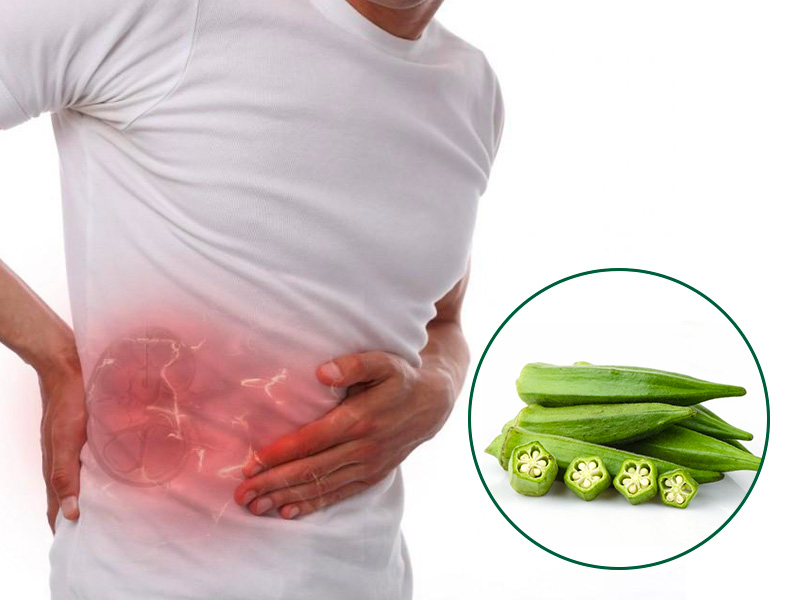 Nhiều người thắc mắc “Sỏi thận có ăn được đậu bắp không?”