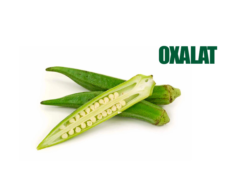 Đậu bắp làm tăng kích thước sỏi thận vì chứa oxalat