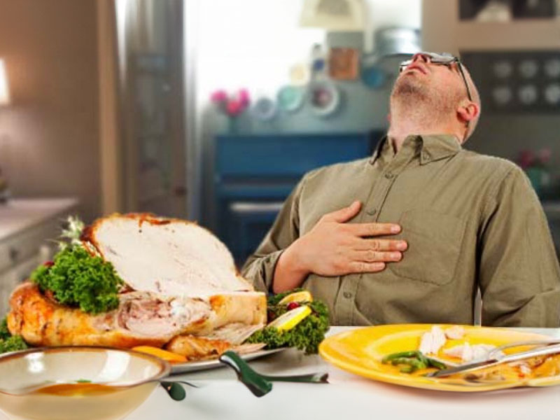 Không nên ăn quá nhiều mà chỉ nên ăn đủ dinh dưỡng cơ thể cần